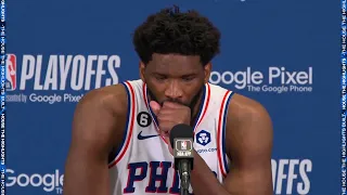 Joel Embiid talks Game 7 loss, FULL Postgame Interview 🎤