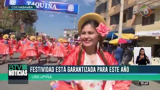 COEM GARANTIZA REALIZACIÓN DE LA FESTIVIDAD DE LA VIRGEN DE URKUPIÑA EN COCHABAMBA
