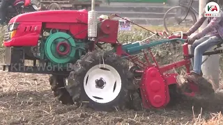 New Land Cultivator Machine | Best Power Tiller | Power tiller Modified