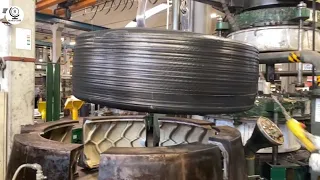 Aircraft Tyre manufacturing process || The most amazing modern Tyre retreading technology.