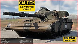 So Slow Its the Perfect Tank For Novice Drivers || Chieftain Mk 3