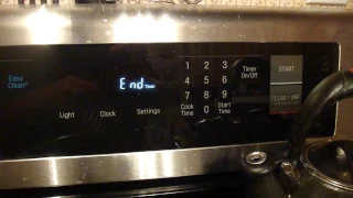 LG Convection Oven Timer End Melody