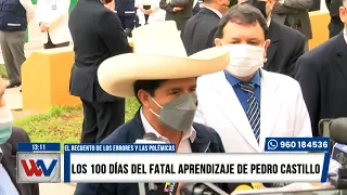 WillaxNoticiasEdiciónMediodía -NOV05-3/4- 100 DÍAS DEL FATAL APRENDIZAJE DE PEDRO CASTILLO | Willax