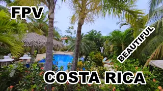 Blue Zone Resort, Costa Rica, 4k Drone, Nicoya Peninsula, Playa Avellanas, Guanacaste, Travel, FPV