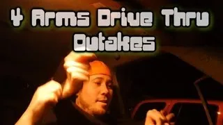 4 Arms Drive Thru Prank Outakes - Deleted Scenes #7