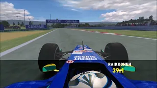 F1 Hungaroring 2001 - Kimi Raikkonen OnBoard Commentary Lap - Assetto Corsa