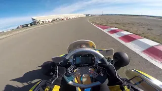 Rotax DD2 Fernando Alonso Near Crash - Casi me la pego!