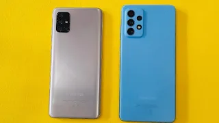 Samsung Galaxy A51 vs Samsung Galaxy A72