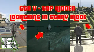 GTA V - Top Hidden Locations You Must Visit in Story Mode (XBOX, PC, PS4, PS5)