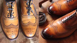 TEACHING AN OLD SHOE NEW TRICKS-BURNISH & PATINA TUTORIAL FOR ALLEN EDMONDS