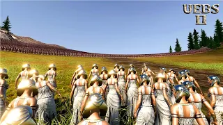 200 CLEOPATRA AGAINST 1,000,000 ROMAN GENERALS | Ultimate Epic Battle Simulator 2 | UEBS 2