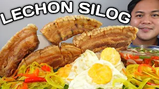 LECHON SILOG | INDOOR COOKING | MUKBANG PHILIPPINES | COOKBANG