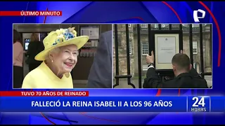 Fin de una era: Fallece la reina Isabel II a los 96 años (1/2)