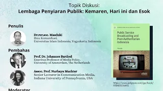 Peluncuran Buku "Public Service Broadcasting and Post-Authoritarian Indonesia"(Webinar Series Eps.9)