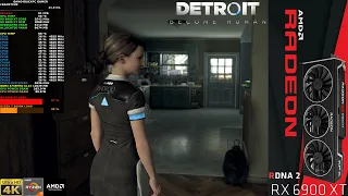 Detroit Become Human Ultra Settings 4K | RX 6900 XT | Ryzen 7 5800X