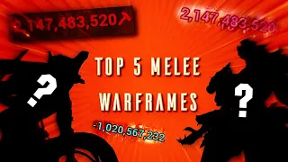 TOP 5 Melee Warframes in 2023 - Warframe meme Tier List