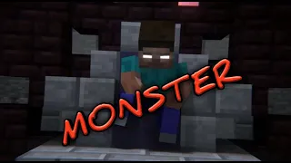 "Skillet Monster" Herobrine Minecraft Music Video