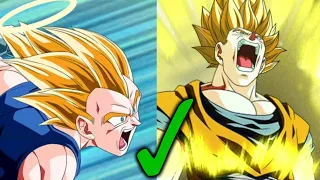 What if LR SSJ2 Angel Vegeta is linked with SSJ3 Goku. | DBZ Dokkan Battle