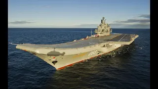 Сборка модели -Тяжёлый авианесущий крейсер «Адмирал Флота Советского Союза Кузнецов»  (ZVEZDA)