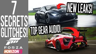 Forza Horizon 5 - 7 NEW Secrets, Glitches and Easter Eggs! NEW CARS LEAKED!