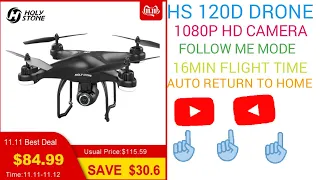 HS 120D Drone Operational Guide HS120D HOLY STONE - The Mini GPS 1080p Camera Drone Review