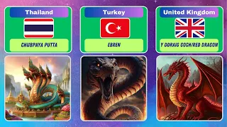 Dragon from different countries  | Dragon from around the world