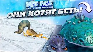 ВСТРЕТИЛ РЫБ ИЗ ЛЕДНИКОВОГО ПЕРИОДА 2! ОНИ ХОТЯТ ЕСТЬ! ПРОХОЖДЕНИЕ Ice Age Scrats Nutty Adventure #3