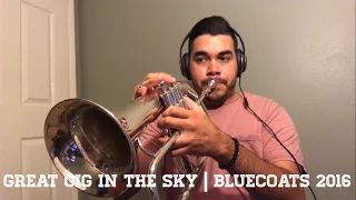 Great Gig in the Sky | Bluecoats 2016 | Flugelhorn/ Trumpet Solos 🎧| Antonio Cabrera