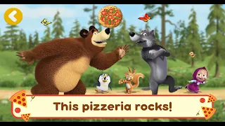 Masha and the Bear Pizzeria Game! Pizza Maker Game Gameplay Walkthrough (Android,iOS) - Part 9