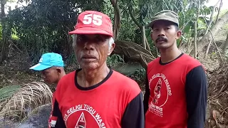 Kungkum di Kali Kembar Tugu Waseso Pandanan Klaten