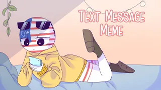 Text Message // Meme // Countryhumans RusAme (read desc)