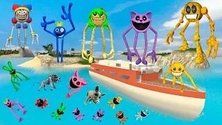 💥 EVOLUTION ZOONOMALY MONSTERS FAMILY New Roblox Innyume Smiley's Stylized in Island in Garry's mod