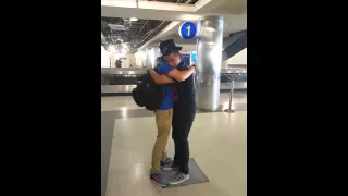 Army soldier &  brother reunite after being apart for almost 1 year.