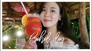 bohol vlog 🌴필리핀 보홀에서 3박 4일 여름휴가 둘째날 (알로나비치/비팜 아이스크림/빠우/면세 하울)