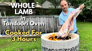 Building a Brick Tandoor Oven and Cooking a Whole Lamb