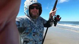 I Used Special Cut Bait For An INSANE Day Of Surf Fishing