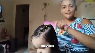 3 penteados simples e lindo ...inspiração pra vc mamãe de princesa ❤️