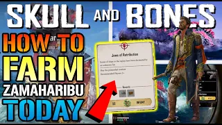 Skull & Bones: How To Farm "Zamaharibu" EASY Way To Beat Him (Farm Guide)