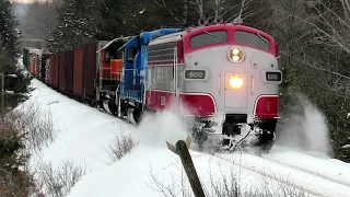 THIS RESTORED EMD FP7A LOCOMOTIVE IS BACK IN SERVICE! (2020) | Jason Asselin