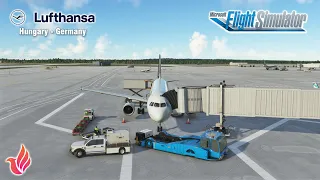 Lufthansa DLH1VA | Budapest - Munich | Lufthansa OPs | Fenix A320ceo in MSFS2020 | SLC