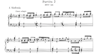 JS Bach / András Schiff, 1983: Partita No. 2 in C minor BWV 826 - (Part 1)  - Decca 411 732-1