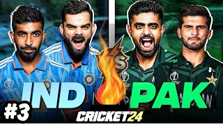 PAKISTAN VS INDIA T20 MATCH   HIGH VOLTAGE MATCH   CRICKET 24
