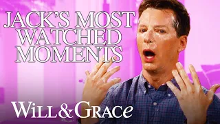 Jacks Most Watched Moments | Will & Grace