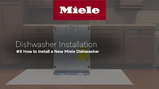 Watch How to Easily Install a Miele Dishwasher in Just a Few Steps!