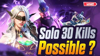 SOLO 30 KILLS POSSIBLE ?  | Bgmi Livestream | Badshah is Live