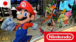 Visited Nintendo Official Store Tokyo Shibuya | 4k virtual tour/Shopping/ASMR/Japan/Video game
