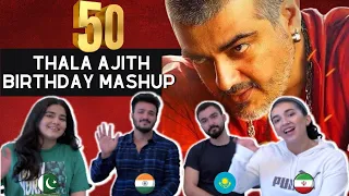 THALA AJITH 50th BIRTHDAY MASHUP REACTION | RCM PROMO & REMIX | THALA AJITH TRIBUTE | AJITH KUMAR