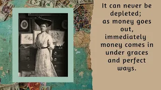 MY PURSE AFFIRMATIONS (LISTEN EVERY DAY)by Florence Scovel Shinn *Read by Anna*