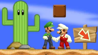 New Super Mario Anniversary - 2 Player Co-Op - Walkthrough 04