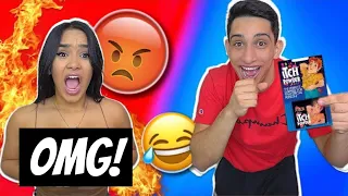 I PUT ITCHY POWDER IN MY GIRLFRIENDS SHIRT!! *bad idea*